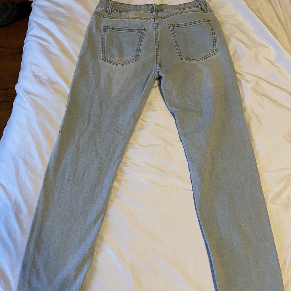Light blue jeans